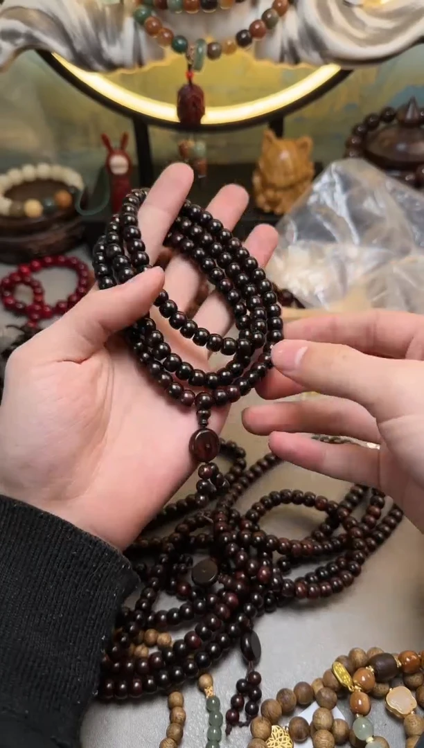 【闪购商品】菩提根/象牙果吊坠E239 紫油梨