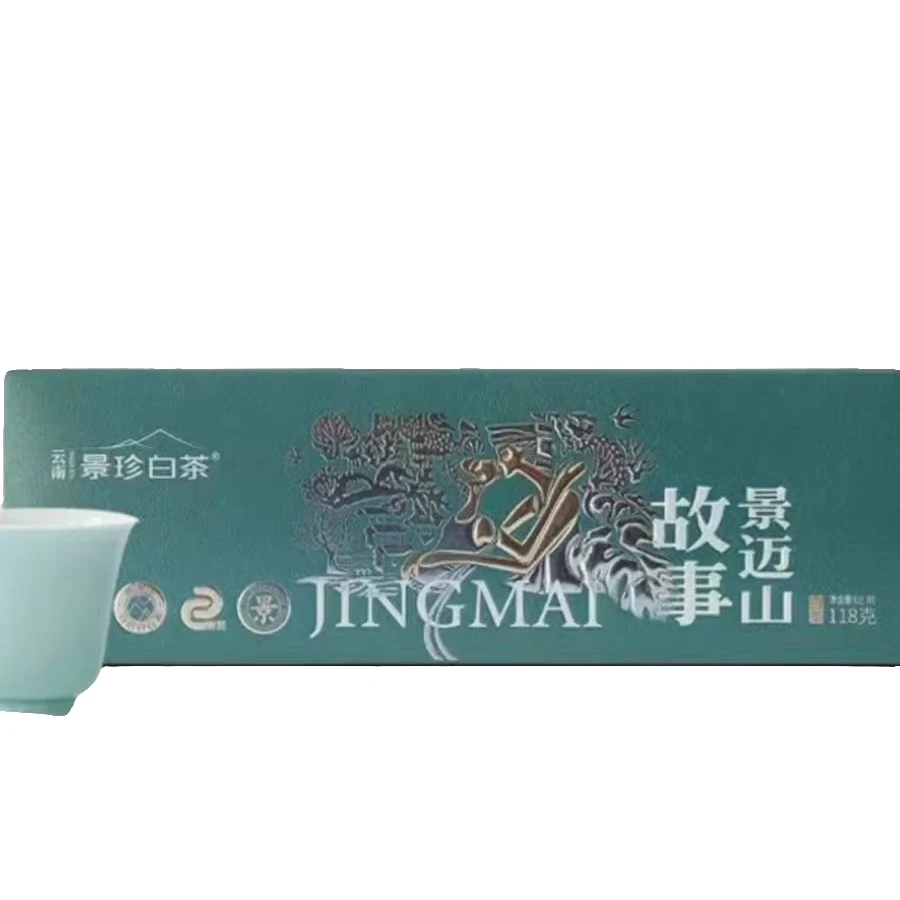 大邦白茶景迈故事云南白茶景迈核心产地高山生态大叶种原料118克