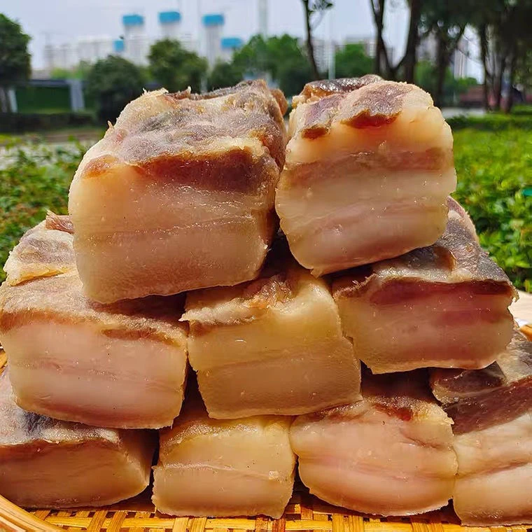 【肥头子5斤】 正宗农村一年半土猪肉边角料风干腊肉