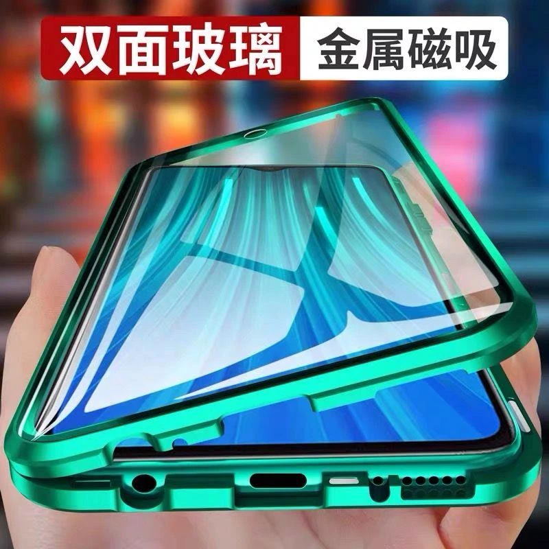 适用华为畅享10plus万磁王手机壳STK-AL00双面玻璃磁吸全包防摔保