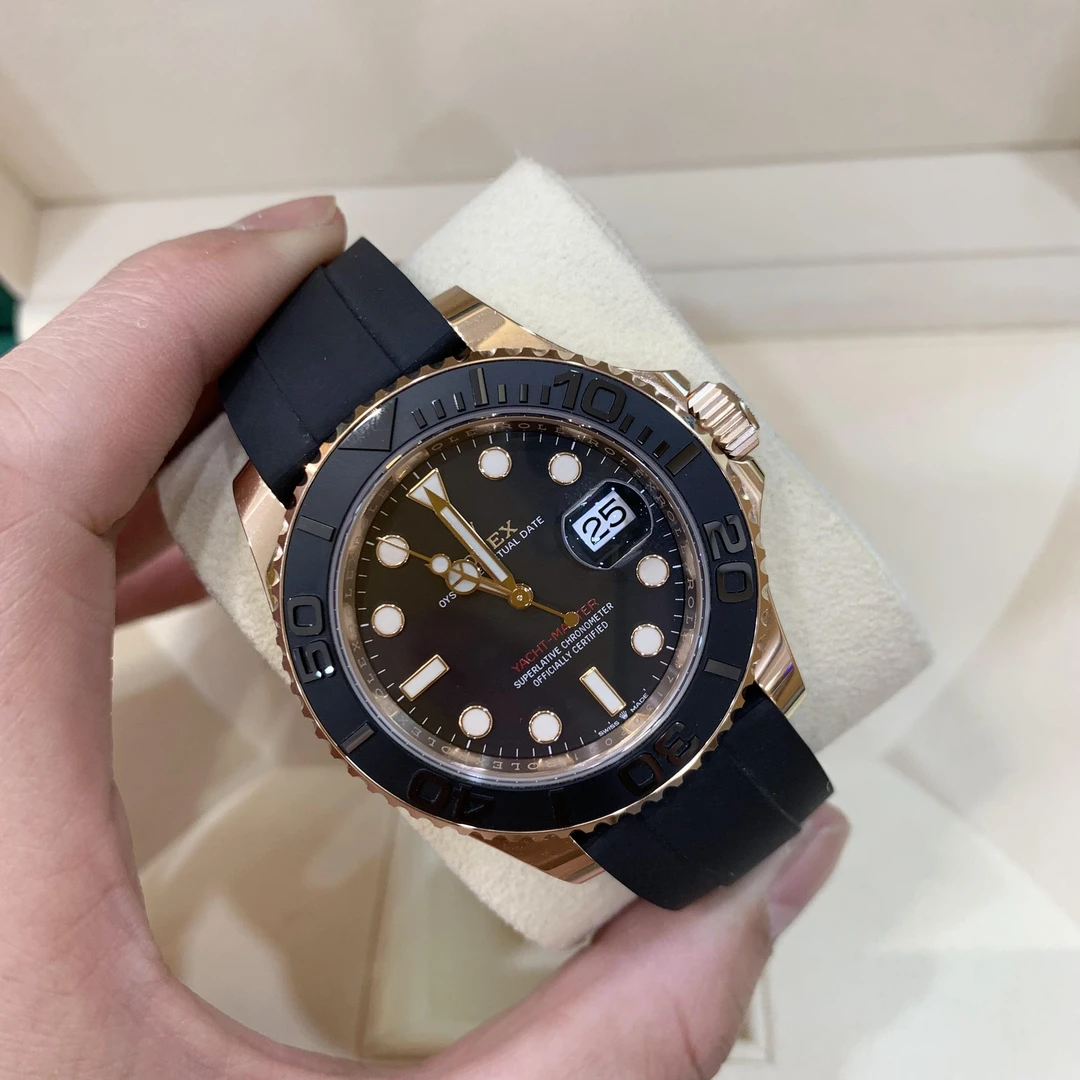 99新 Rolex/劳力士 M126655-0002玫瑰金游艇 保卡：20年8月15日