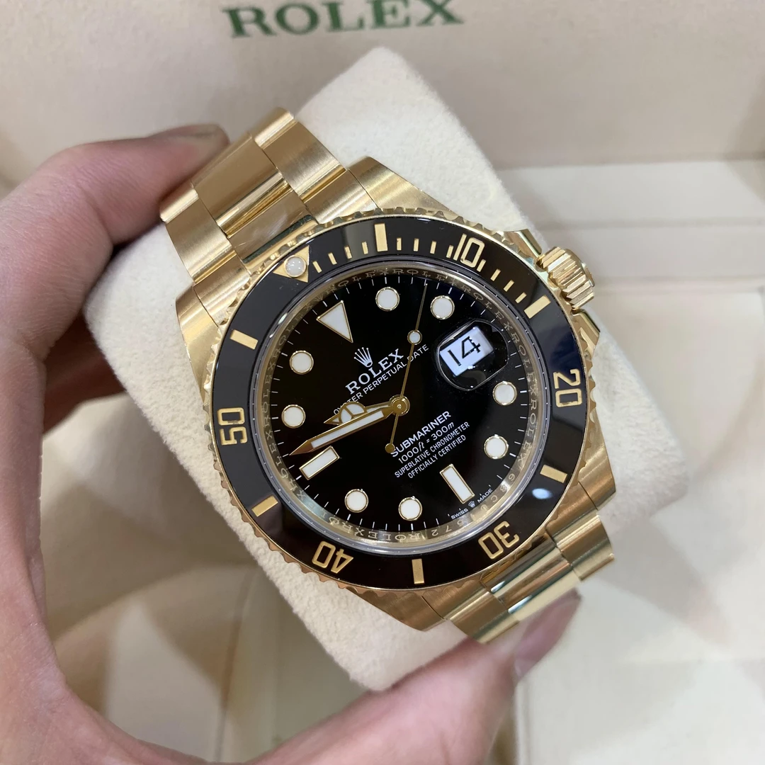 99新 Rolex/劳力士 M126618LN-0002 全金黑 保卡：21年10月7日