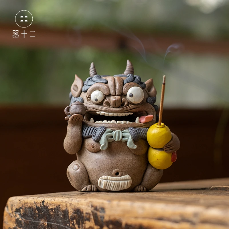 器十二貔貅小茶童茶宠福禄双全摆件精品可养茶桌茶台高档生日礼物