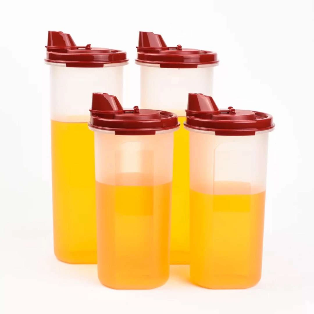 家用油壶 塑料防漏瓶厨房大小酱油醋调味油瓶440ml/650ml/890ml