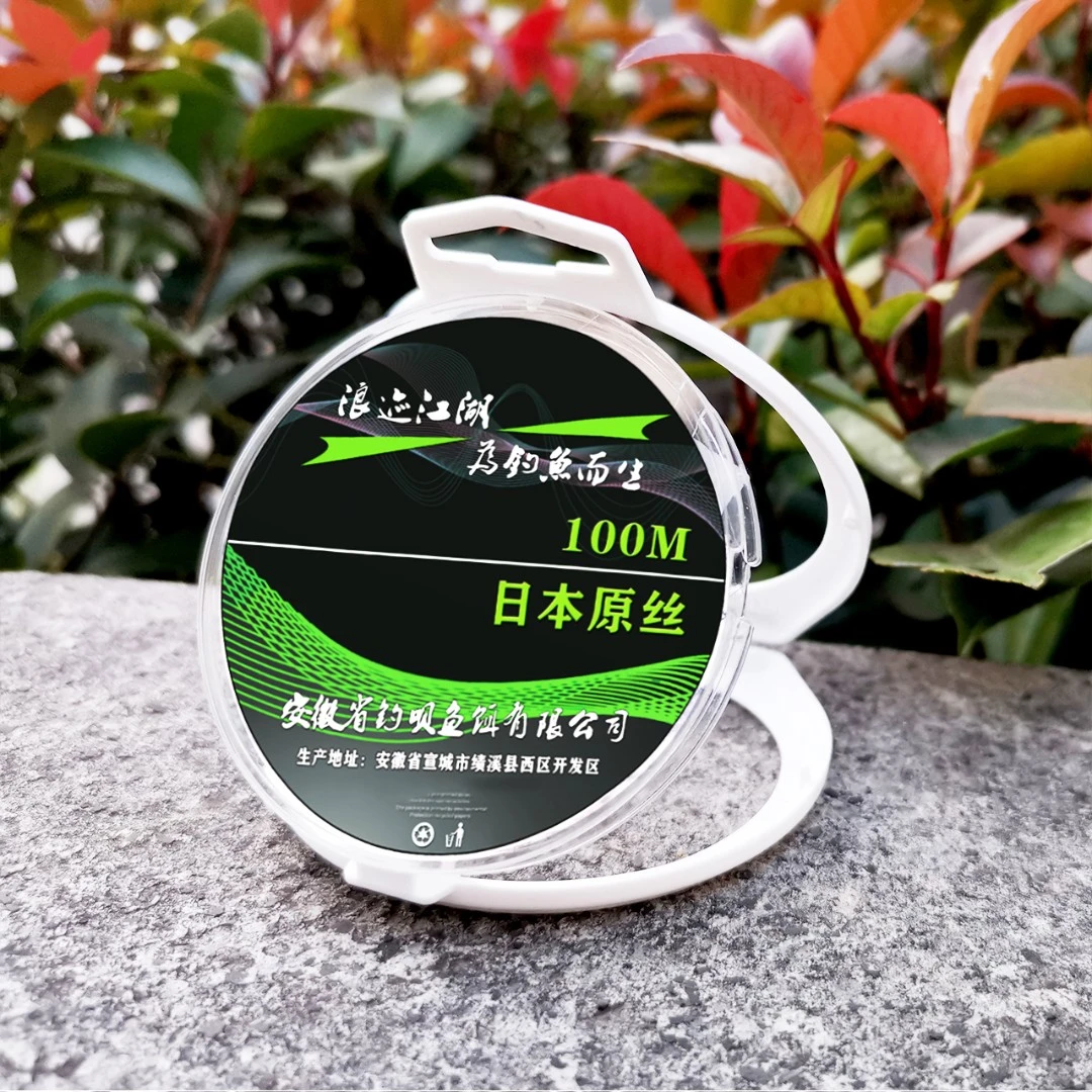 日本路亚超柔软不打卷的钓鱼线子线主线通线透明线溪流钓延伸性好