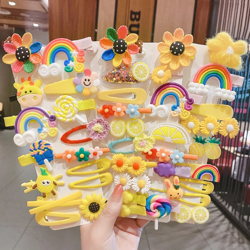儿童发夹春夏季小女孩发卡可爱女童碎发夹头饰网红发