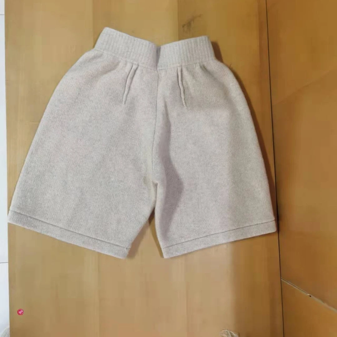 女款纯山羊绒短裤