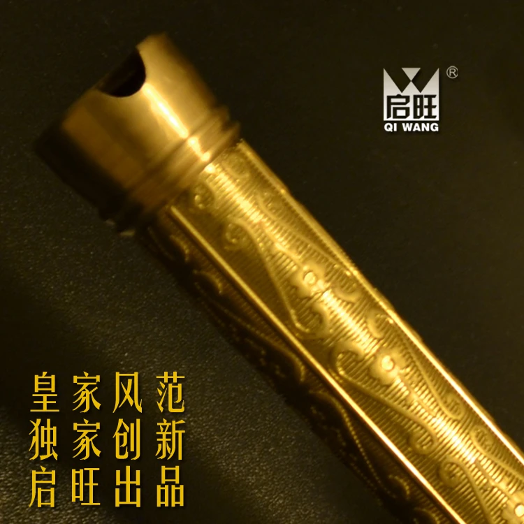 雕花铜簫金属纯铜箫管  专业演奏初学易吹 儿童学生A调小短箫收藏