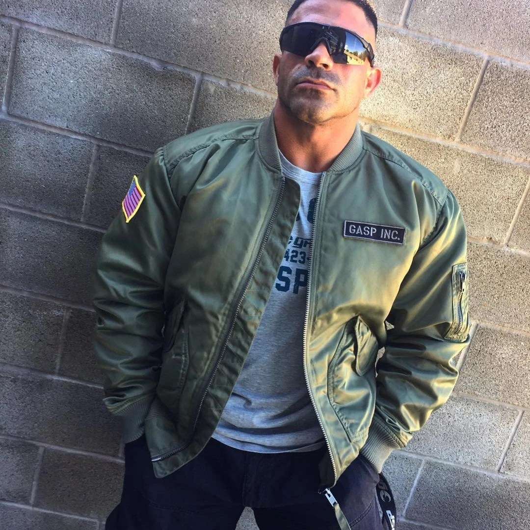 GASP Utility Jacket 飞行员夹棉夹克外套超酷DIY健身撸铁）220782
