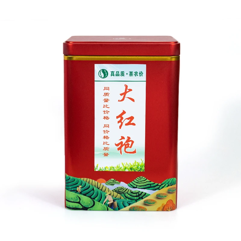 添佳2023罐装大红袍茶叶茶浓香型武夷山岩茶岩韵果香茶叶礼盒装