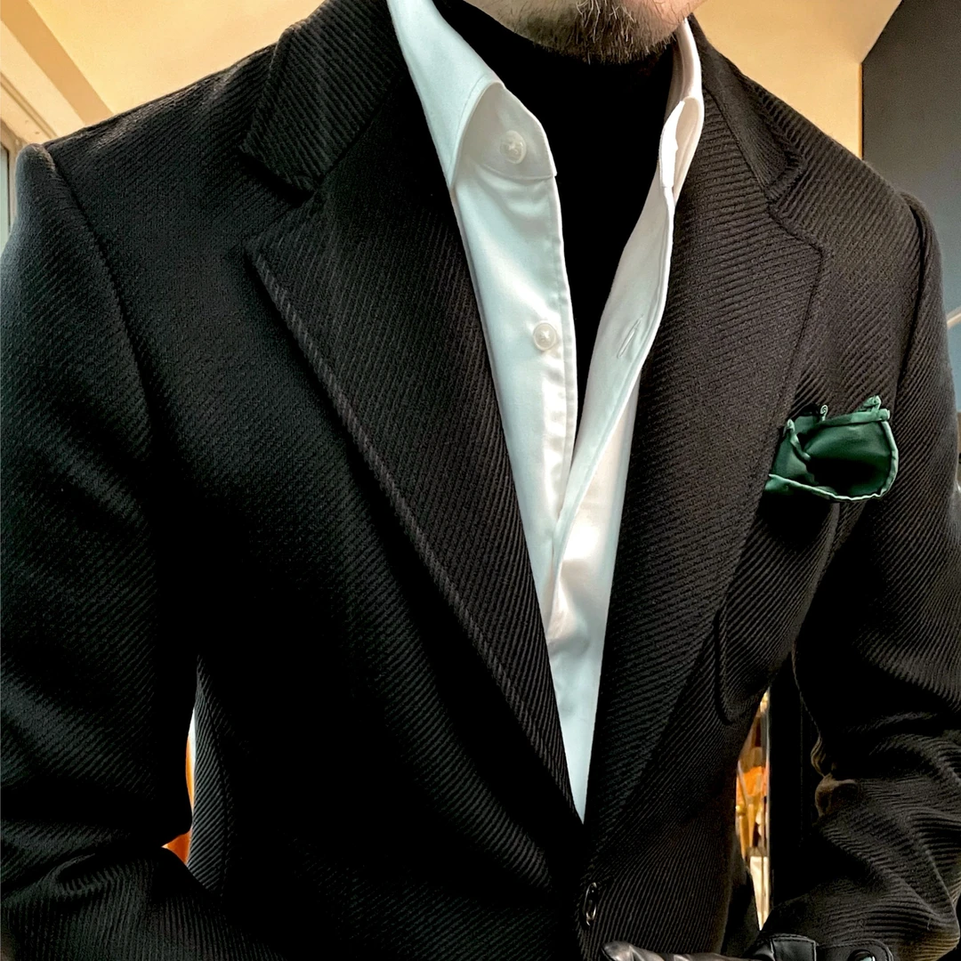 DRUNKCORNER斜纹西服西装休闲时尚春季服饰
