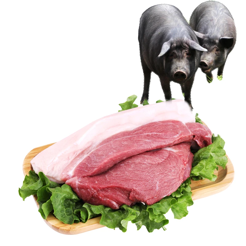 生态放养黑猪肉3斤 前腿后腿五花肉