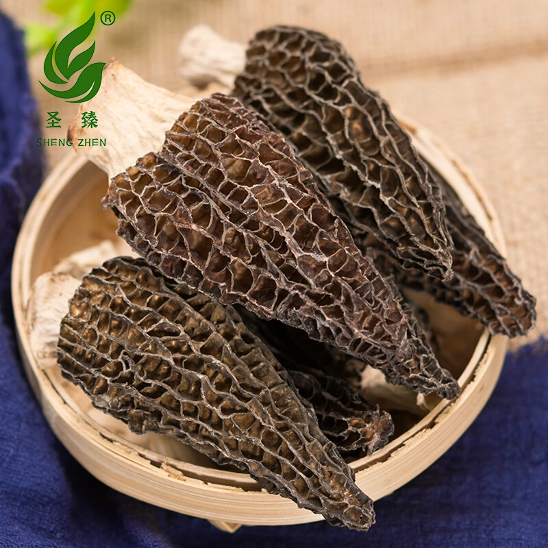 【圣臻菌菇】头茬精品羊肚菌煲汤菌菇干菌类炖汤5-10公分50g/包