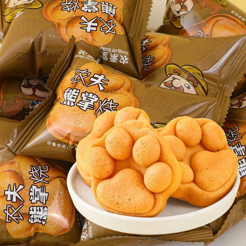 9.9发15包拍两份发35包熊掌鸡蛋仔华夫饼早餐蛋糕零食