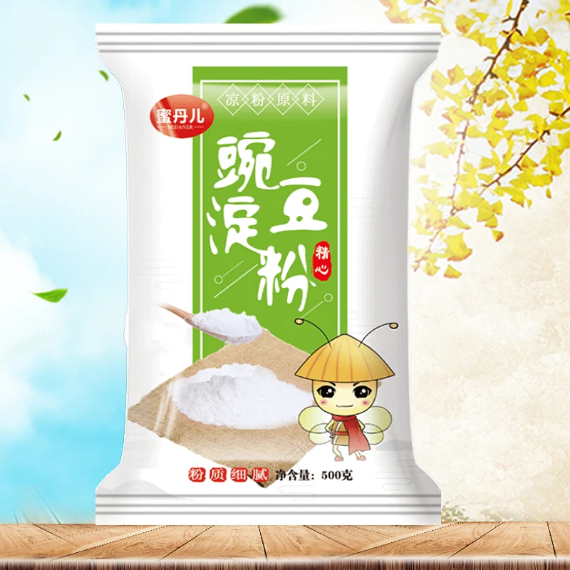 Madale/蜜丹儿豌豆淀粉500g/袋 纯 白凉粉原料 家用专用粉