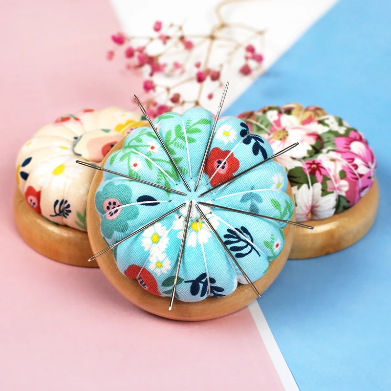 芊虹秀十字绣工具新款扎针包DIY刺绣针插南瓜吸针器出口型产品