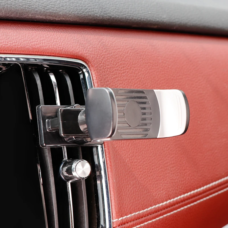 防晃动竖向出风口通用车载手机导航固定支撑夹子横竖屏通用万能型