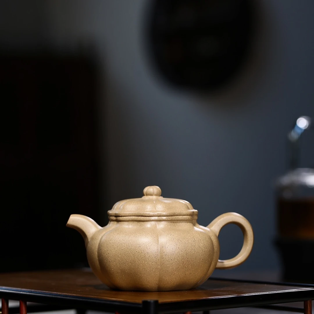 【掌柜制作】宜兴紫砂壶茶壶高葵仿古家藏本山玉段助工350cc左右