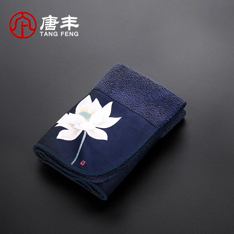 唐丰吸水茶巾加厚茶桌配件茶具吸水布茶布茶桌垫布茶桌布桌布柔软
