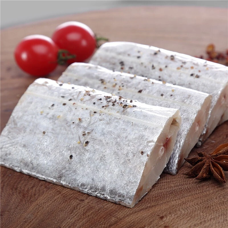 连云港 黄海 小眼带鱼冰鲜 去头去尾带鱼段 4斤/6斤/8斤 500克/包