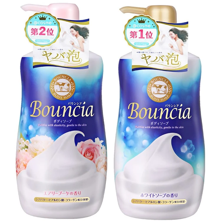【JZ】500ml 日本COW牛乳石碱浓密泡沫沐浴露