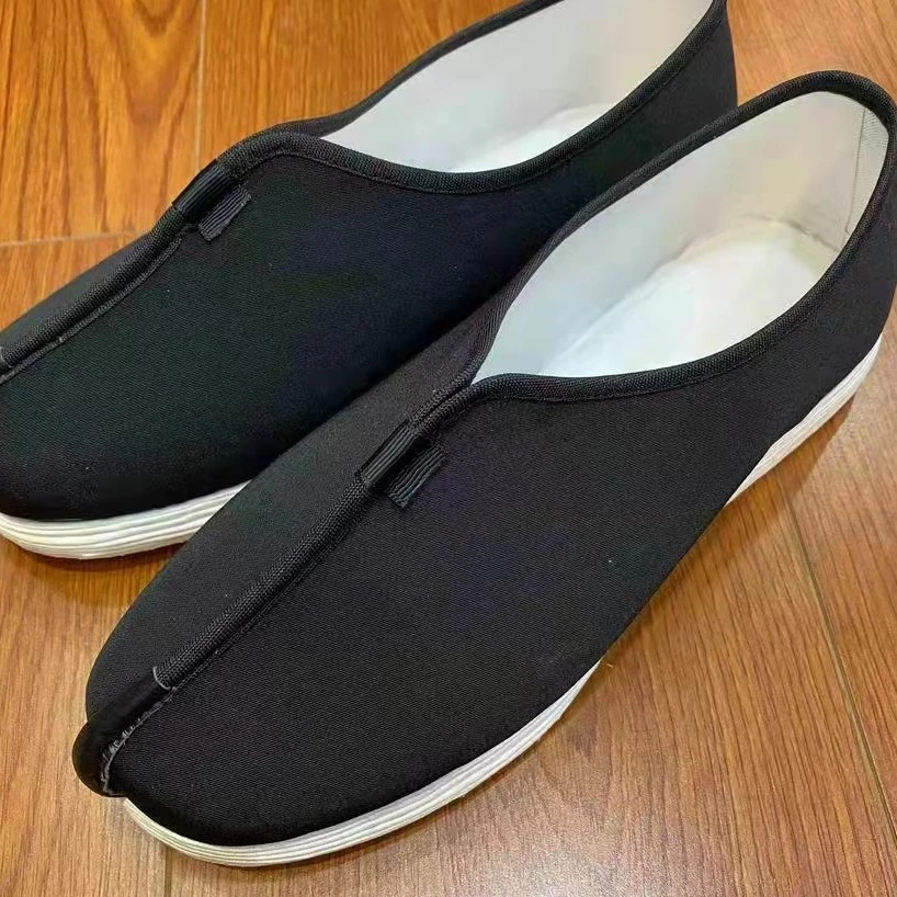 蒙鲤国风海报男士男款低帮传统老式夏季千层底布鞋老北京布鞋单鞋