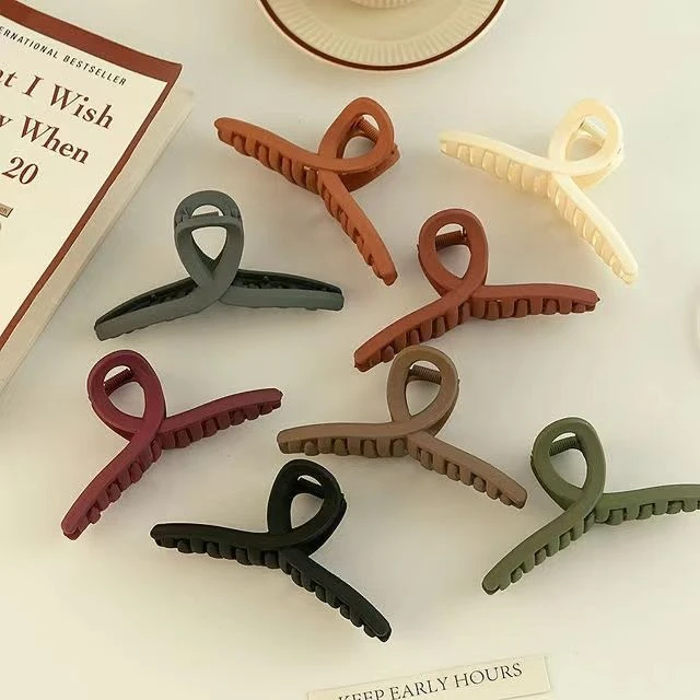 发夹女后脑勺大抓夹韩国ins头饰网红气质发卡日系半扎发鲨鱼夹子