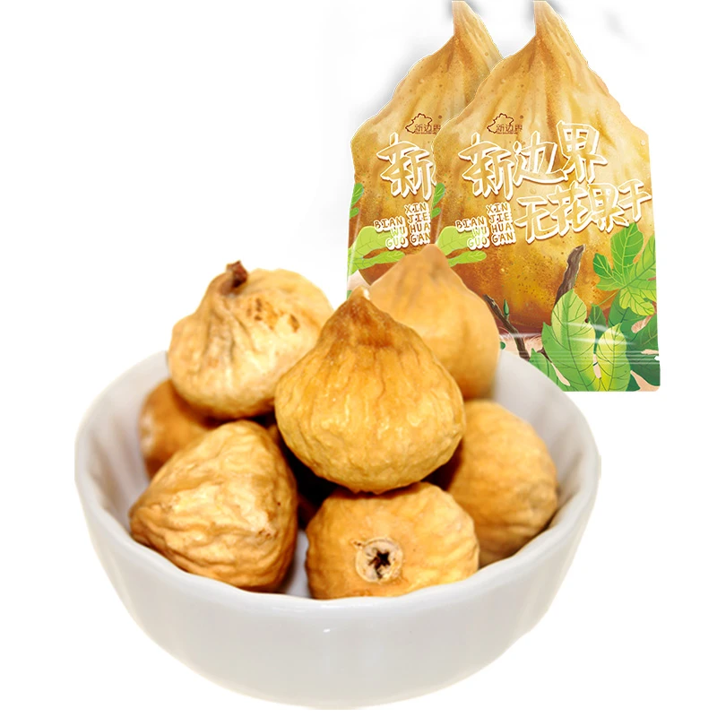 新边界无花果干小零食200g*2新疆特产香甜非丝新鲜天然果干孕妇