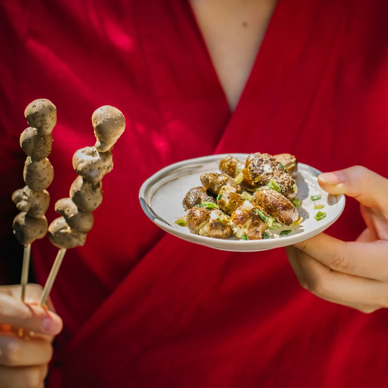 LS/绿参 2024年蠡县特产新鲜铁棍山药豆中大号山药蛋净重5斤包邮