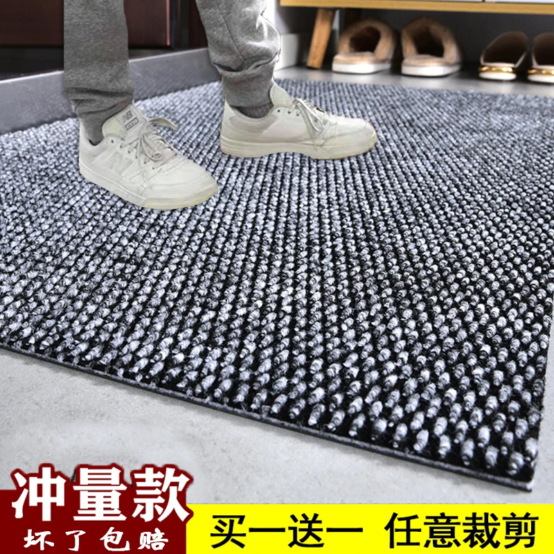 雅誉雅誉新款入户地垫门垫脚垫家用门口进门地垫加厚菠萝纹地毯