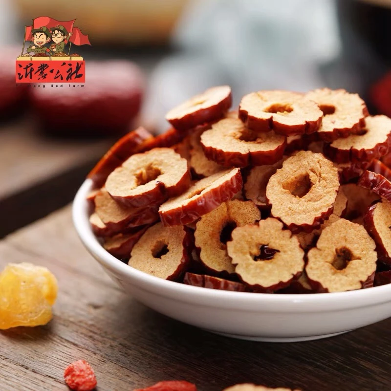 公社红枣片145g*3解馋办公室零食清洗红枣片食用新鲜烘干枣香去核