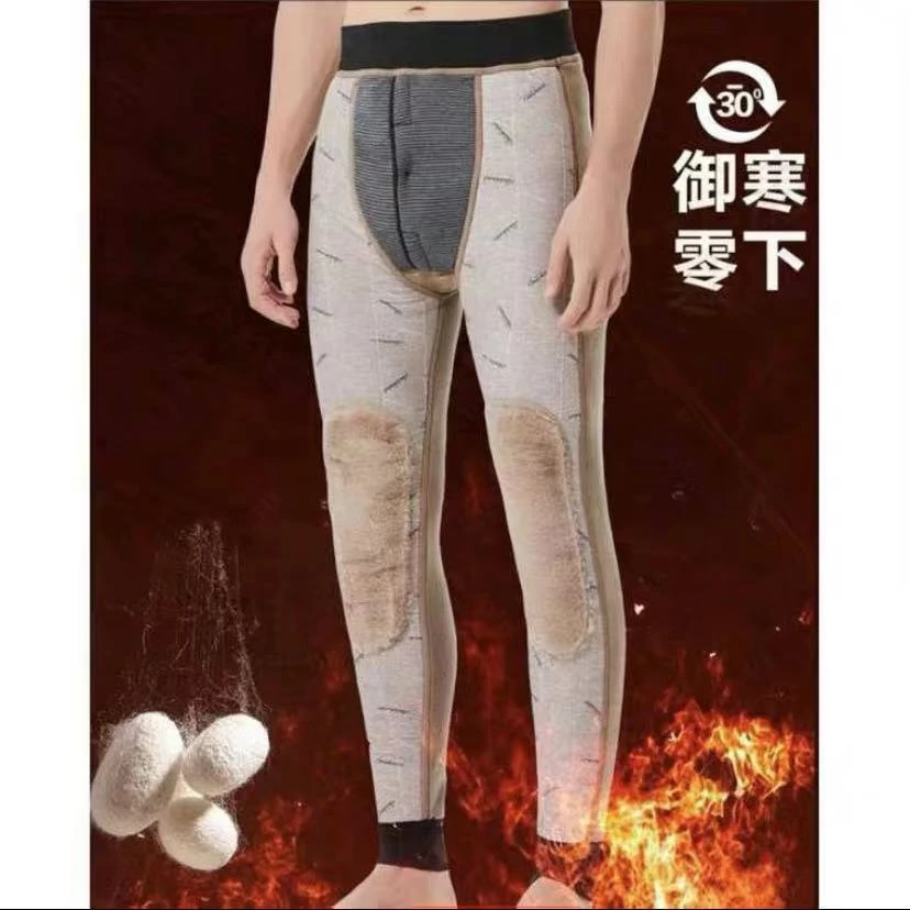 800克加绒加厚男士保暖裤男款冬季防寒御寒内穿棉裤绒裤秋冬
