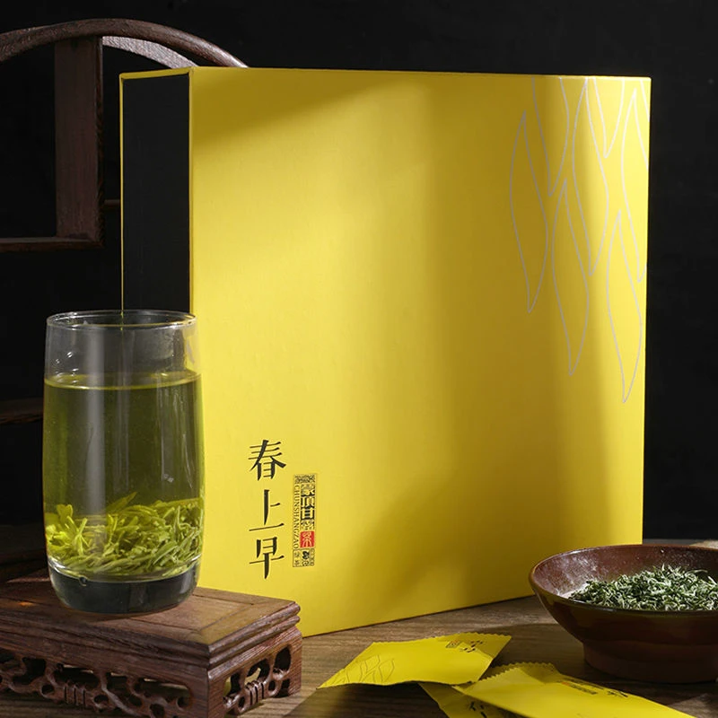 春上早蒙顶甘露绿茶2025新茶叶四川蒙顶山明前春茶送礼茶叶礼盒