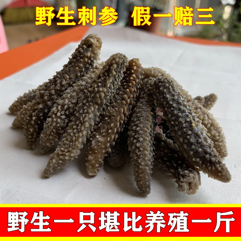 海参干货黑刺参淡干刺秃参非即食大连辽参50g-250g-500g包邮滋补