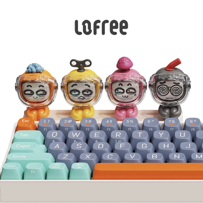 Lofree洛斐小翘无线蓝牙机械键盘配件 龙利/动植物小公仔 非键盘
