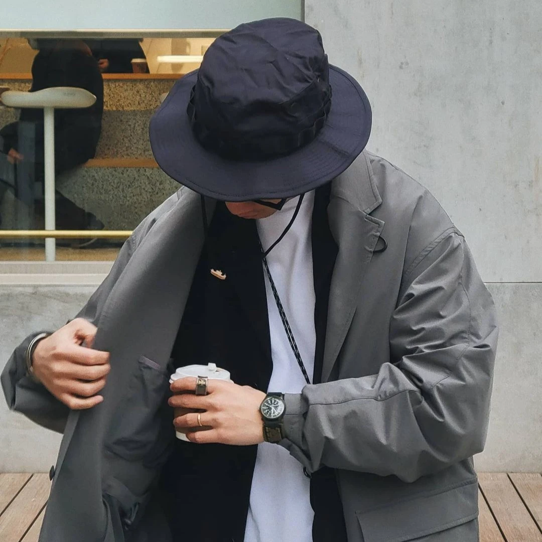 美国propper圆边帽战术奔尼帽潮男军迷BDU户外遮阳帽钓鱼帽渔夫帽