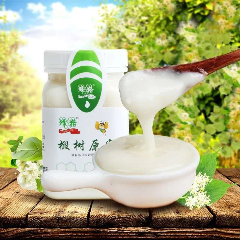 【农村娃宇弟专属】农家自产}椴树原蜜500g*两瓶椴树蜜雪蜜蜜源
