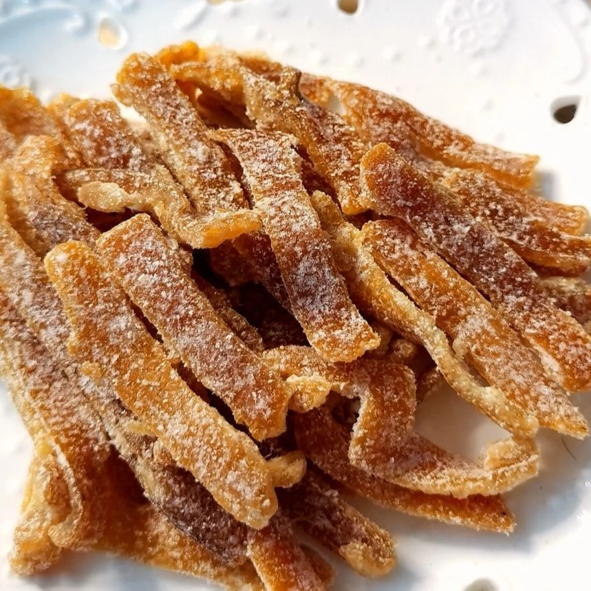 陈青宝甘盐陈皮260g零食新会陈皮特产桔子皮特产桔子皮