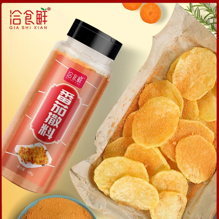 洽食鲜500g外撒粉薯片薯条薯塔炸鸡狼牙土豆旋风脆皮玉米外撒料