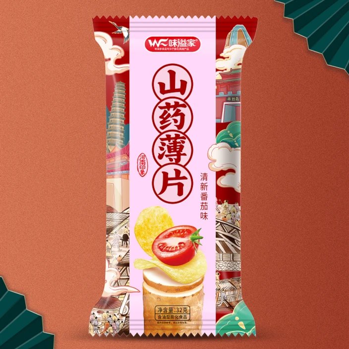 味溢家 【粉丝专属—现货直发】10包五口味山药薄片32g*10包优选休闲