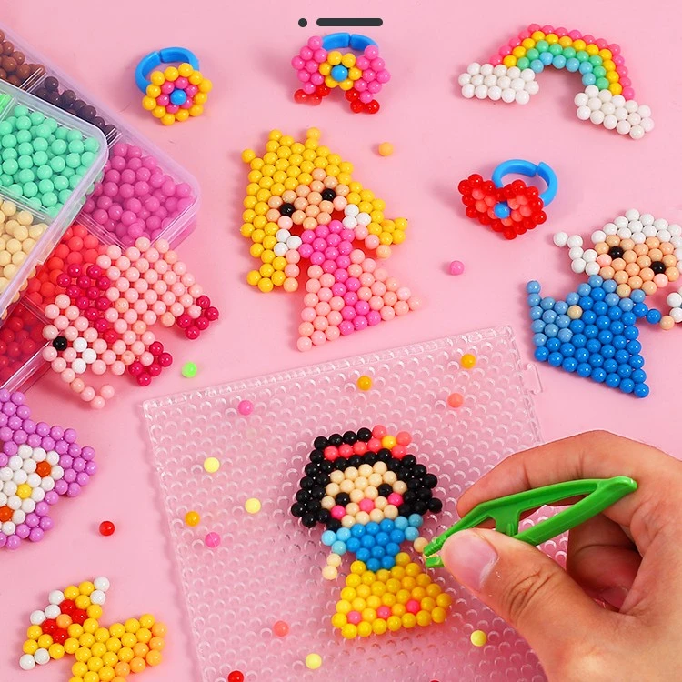 【辛咚】儿童神奇水雾珠DIY创意手工益智男女孩咕卡奶油胶手机壳