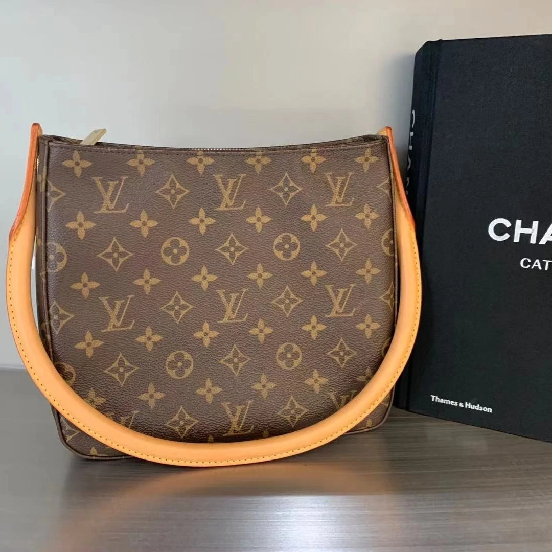 95新 LouisVuitton/路易威登 LV 老花中号Looping包 2005149