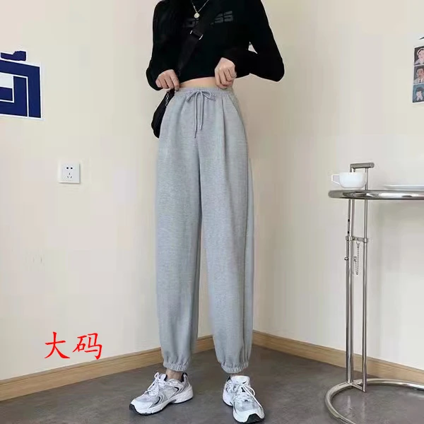 【净版卫裤】净版大码男女同款卫裤加绒加厚休闲宽松卫裤宽松