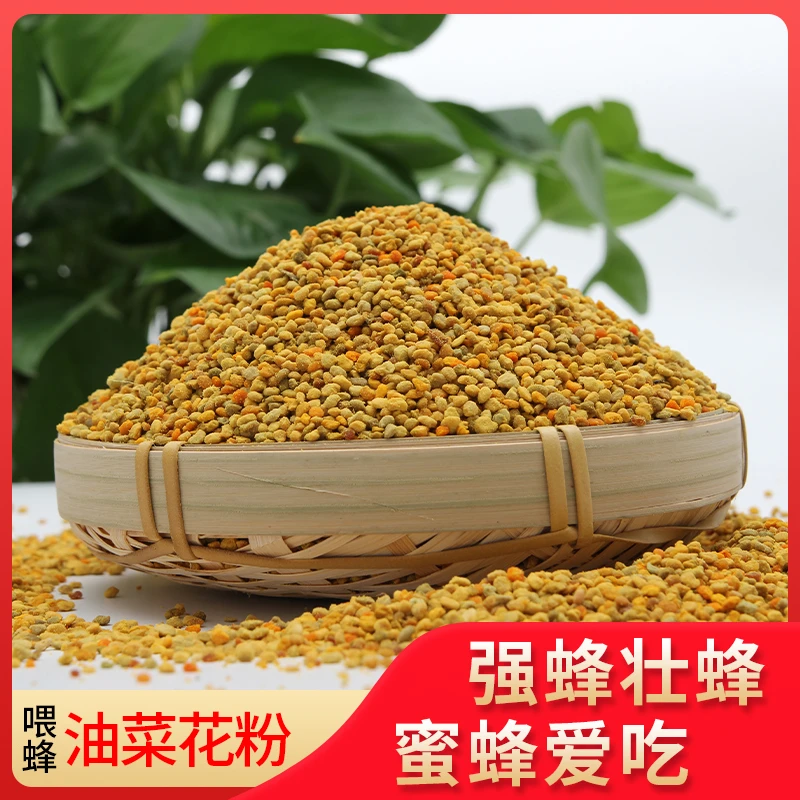 油菜杂花粉颗粒花粉末2025新养蜂喂蜂蜂用花粉蜂粮蜜蜂饲料