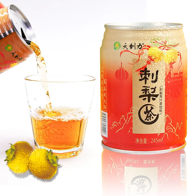 贵州特产刺梨汁天刺力刺梨茶果汁饮料 245ml*12罐酸甜VC刺梨饮料