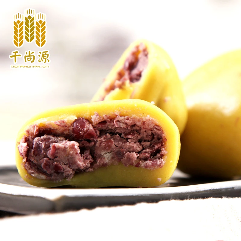 粗粮大黄米面油炸糕红豆馅黄糕杂粮东北粘豆包非豆沙包糯叽叽500g