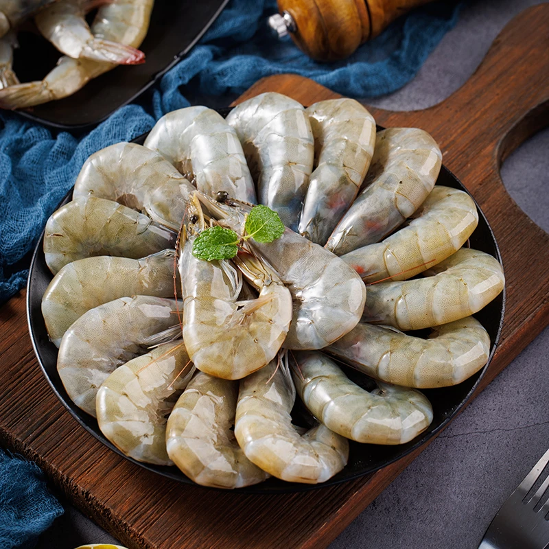 山东日照发货远海厄瓜多尔南美白虾净重1.5kg/盒单只海捕鲜嫩紧实