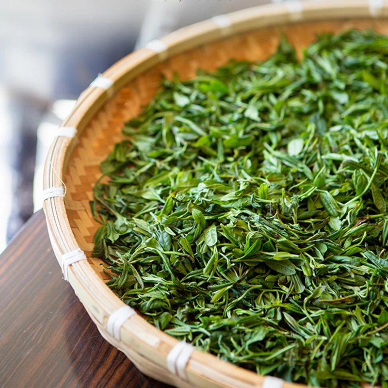 青岛崂山绿茶新茶浓香型500g袋装豌豆香浓