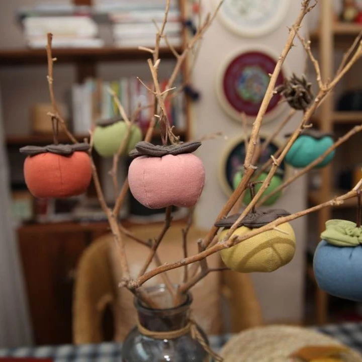 柿子材料包柿柿手工diy摆件
