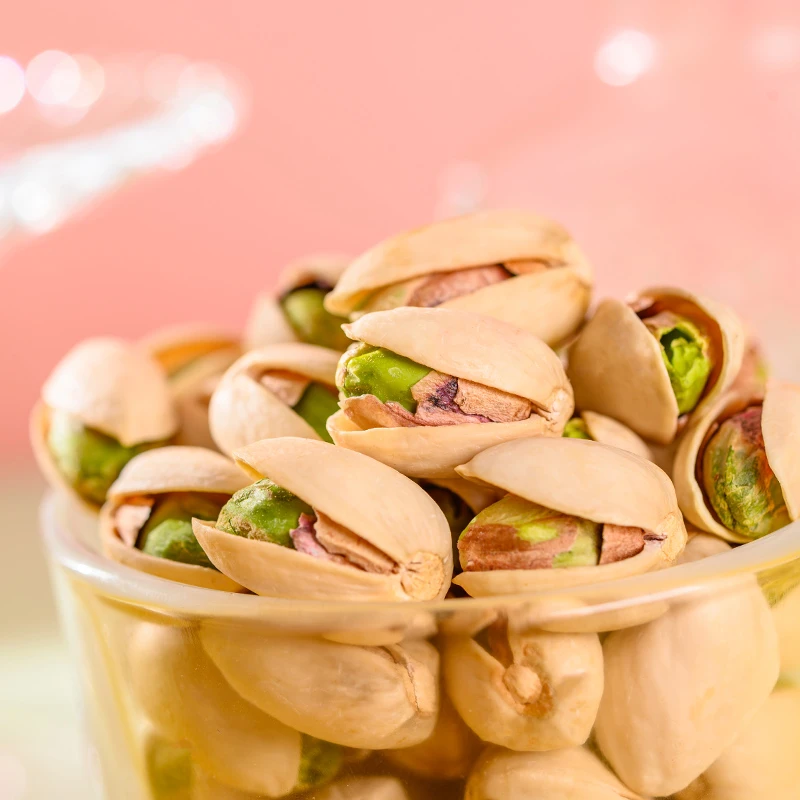 熙贝开心果大颗粒本色原香罐装500克坚果年货零食特产馋嘴食品